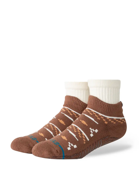 CHESTNUT COTTON SLIPPER SOCK